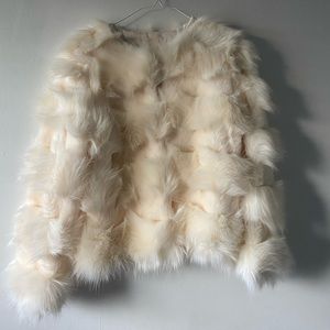 Bran new faux fur coat